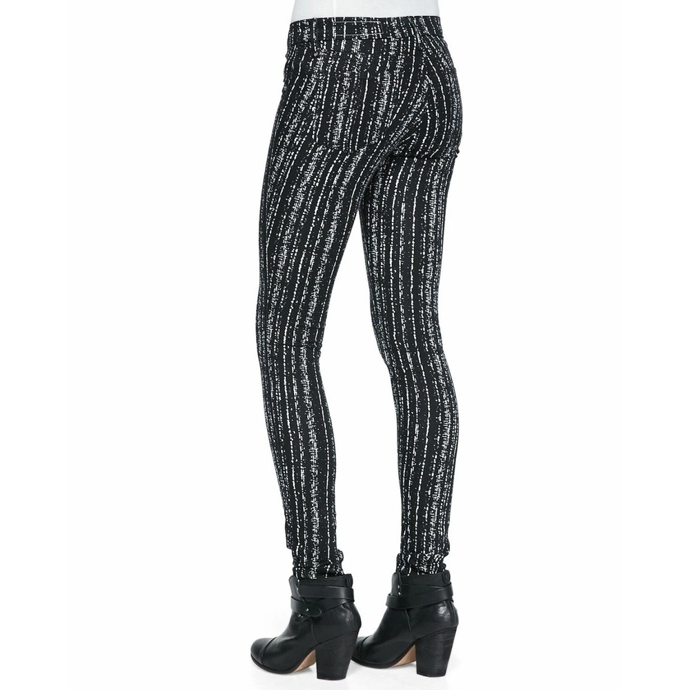 Rag & Bone Barcode Y3K Legging Rocker Chic Indie Jeans Clubwear 24 Size 26x29